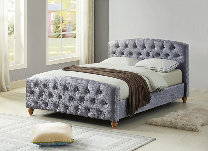 Millbrook Crushed Velvet Bedsteads From